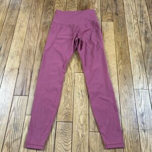 ODODOS High‎ Waisted Pocket Leggings Women's Size Small Mauve Activewear